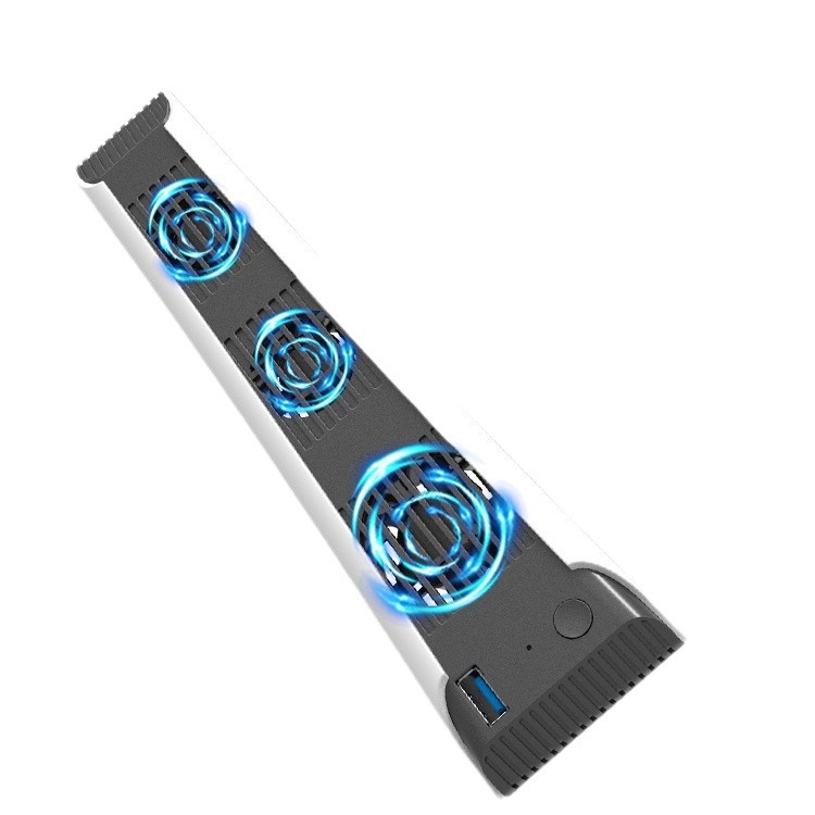 PS5 versión de la unidad óptica máquina de juego universal ventilador de refrigeración PS5 versión digital host ventilador de refrigeración