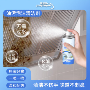 Household Decontamination Cleaner Kitchen Sofa Refrigerator Heavy Oil Hood Cleaning Agent Decontamination Agent Fume Cleaner