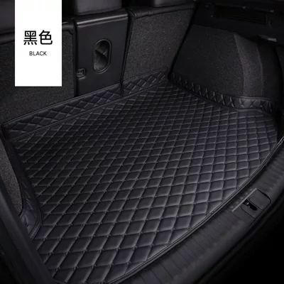 Trunk Mat, Model Lexus Es200 - high-edge-style-hangzhou-embroidery-black-lexus-es-imported