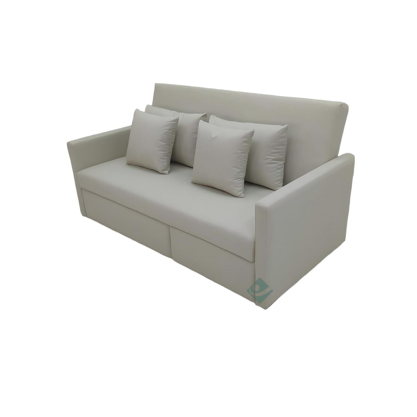 Sofá cama plegable de tres segundos, sofá cama de seda de seda de alta tecnología, sala de estar, apartamento plegable