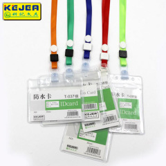 Waterproof ID Case with Rope - Work Permit/Company Card Holder - Direct Sales & Wholesale