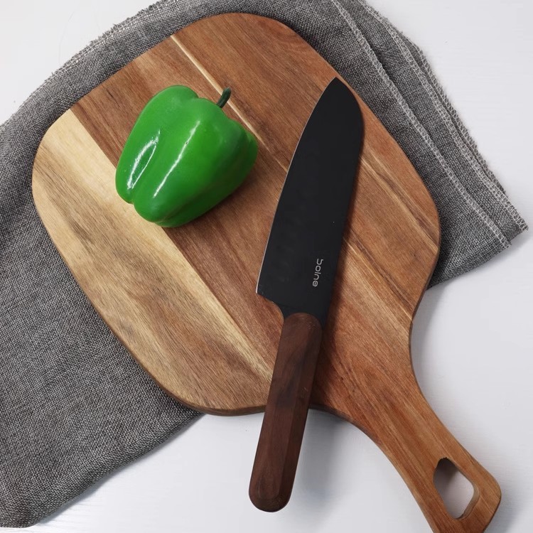 Tabla de cortar de madera tabla de cortar tablero de ocupación corte de madera de acacia tablero de frutas tablero de suplemento de alimentos sin pintura gran tabla de corte rectangular de madera