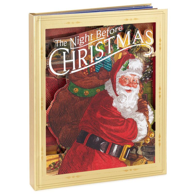 Copyright The Night BeforeChristmas Pop-Up Book Christmas Night Stereo Copyright The Night BeforeChristmas Pop-Up Book Christmas Night Stereo
