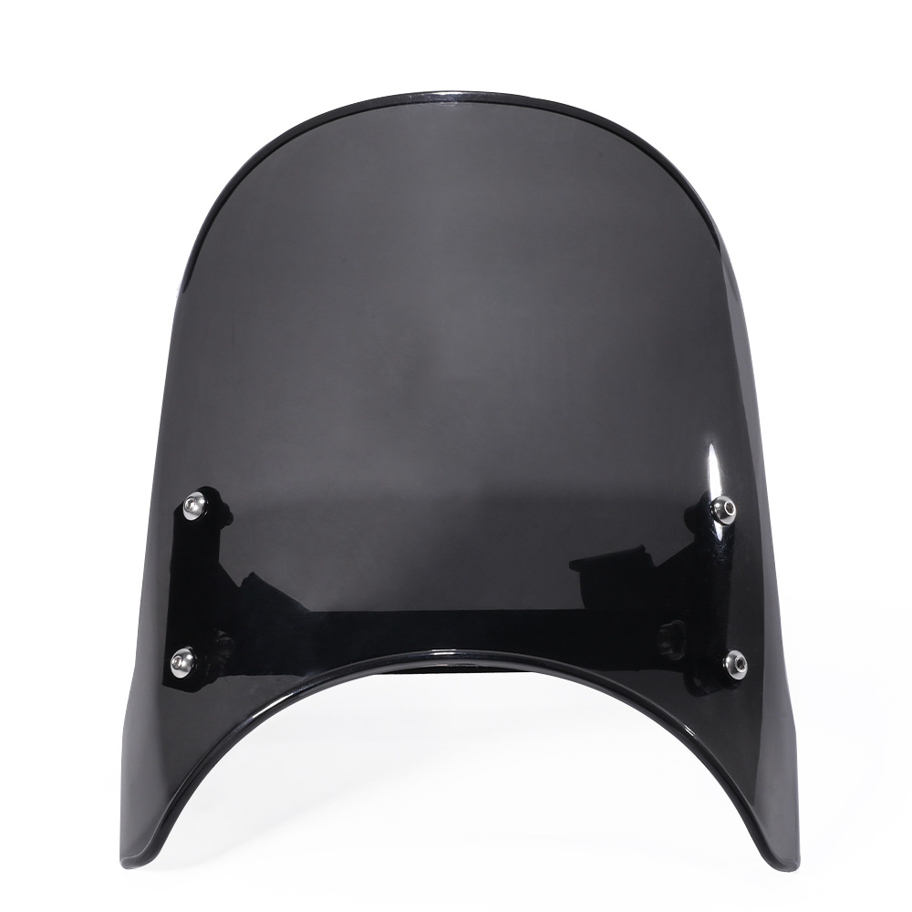 CF Moto Motorcycle Retro Modified Windshield for CFMOTO 450CLC 23-24 (Motorcycle front windshield) - black