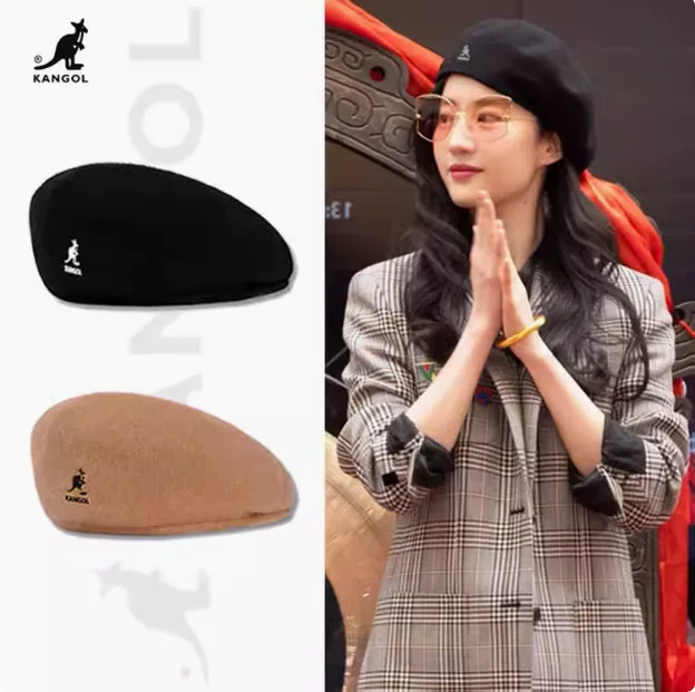Берет Kangol унисекс, шерстяные зимой и дышащие летом стили, размер 56–57 см