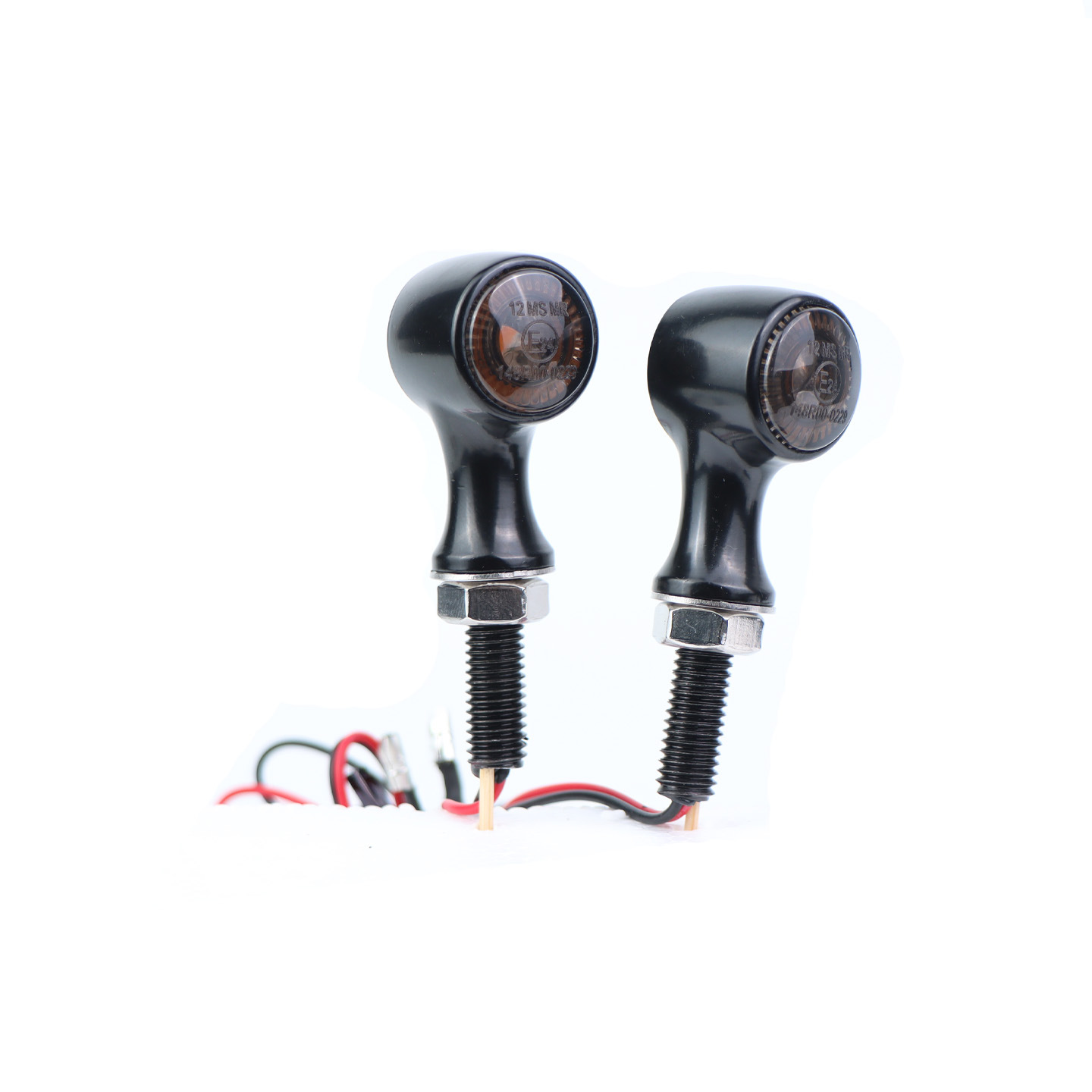 New LED Turn Signal 12V Retro Motorcycle Modified 3-in-1 Mini
