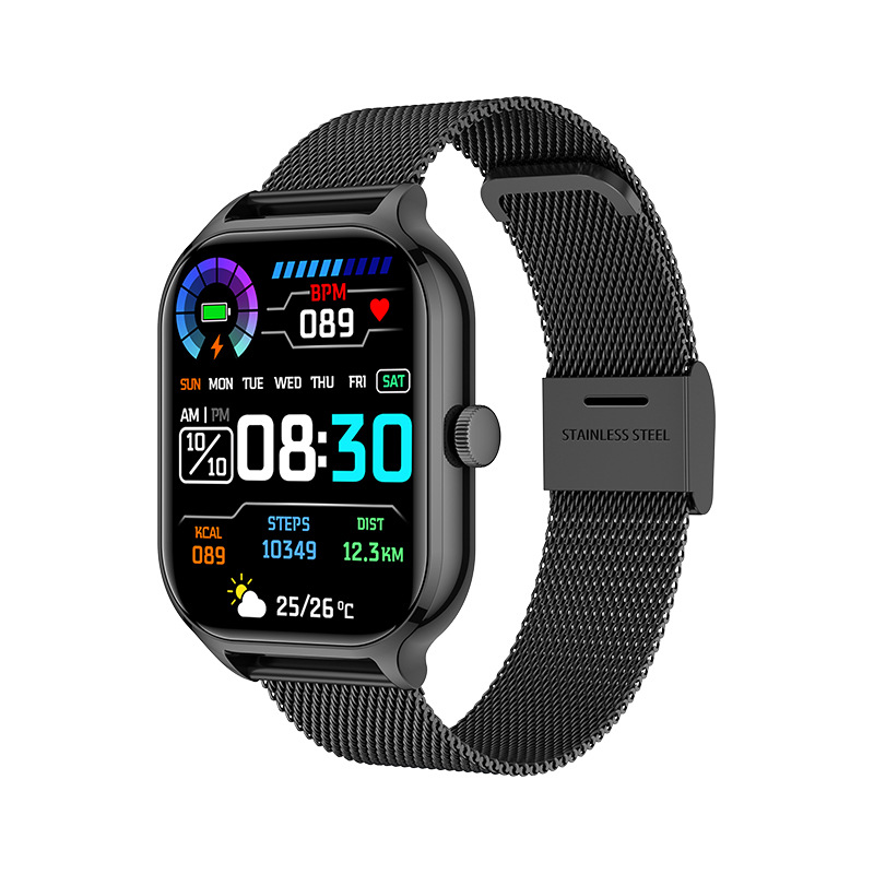 Reloj Inteligente Multifunción Z49 (HryFine) con Bluetooth, Llamadas, Alarma, Música, Linterna, Monitor de Sueño, Frecuencia Cardíaca, TEMU, Meike