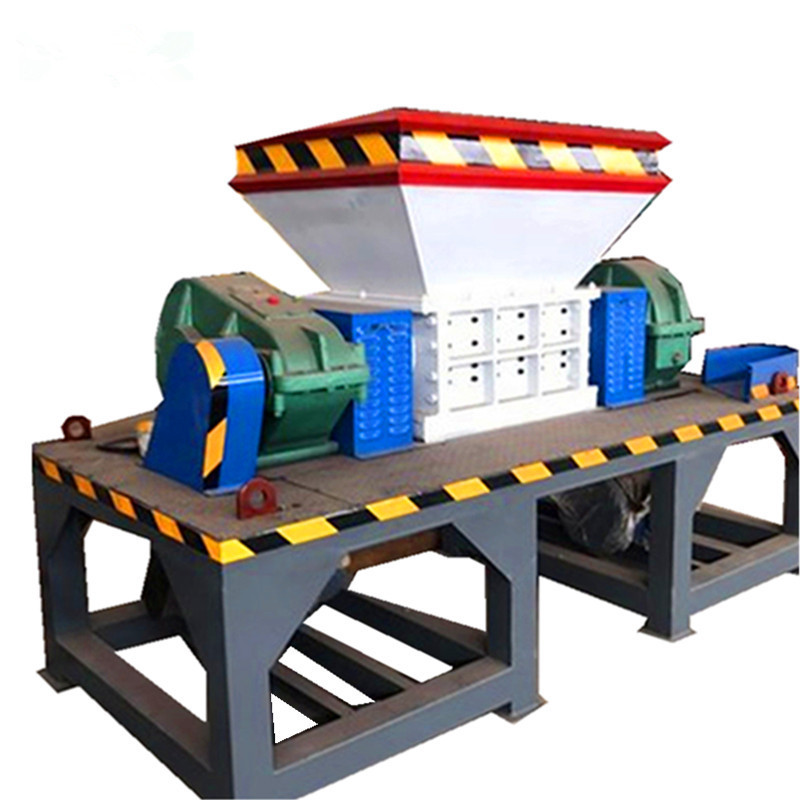 供应动物尸体撕碎机 包装箱皮革破碎机 农膜地膜撕碎机 双轴撕碎