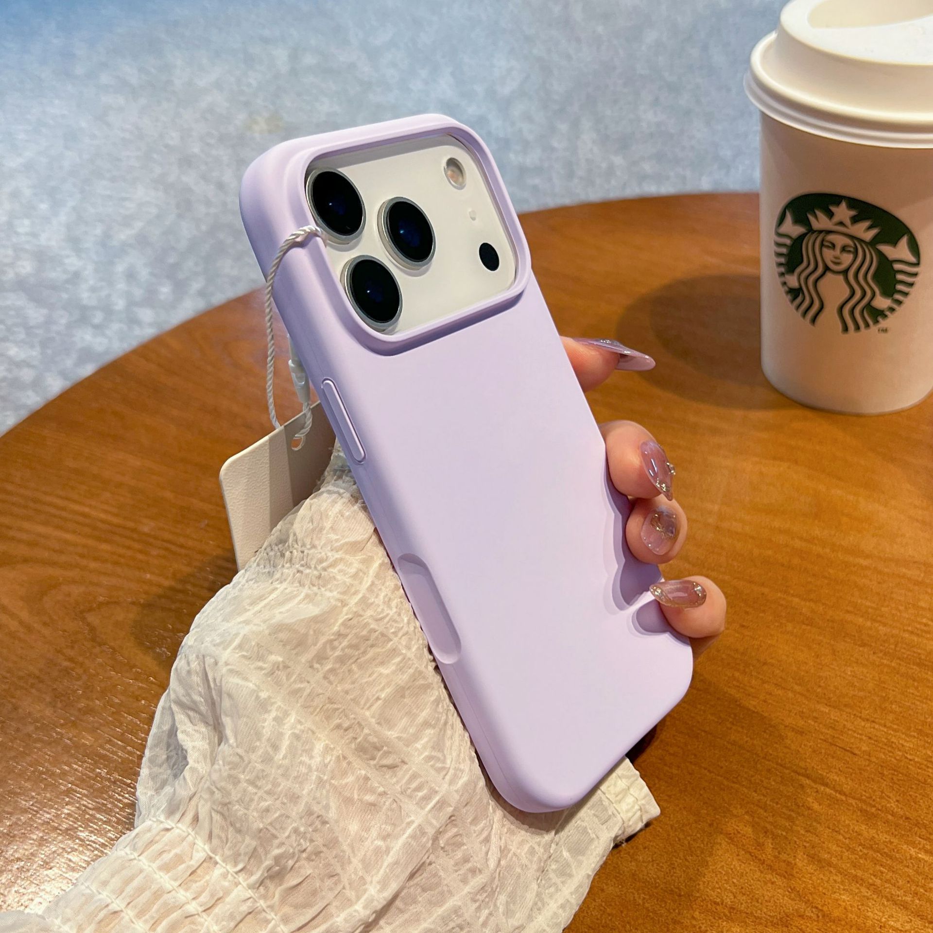 [Bean Purple] No flocking, ultra-thin - soft, waxy and really liquid