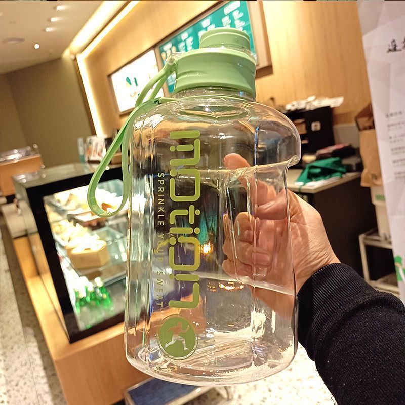 pp T bucket glass capacity Water cup Yan value motion girl student Bodybuilding kettle Water bottle Hot water