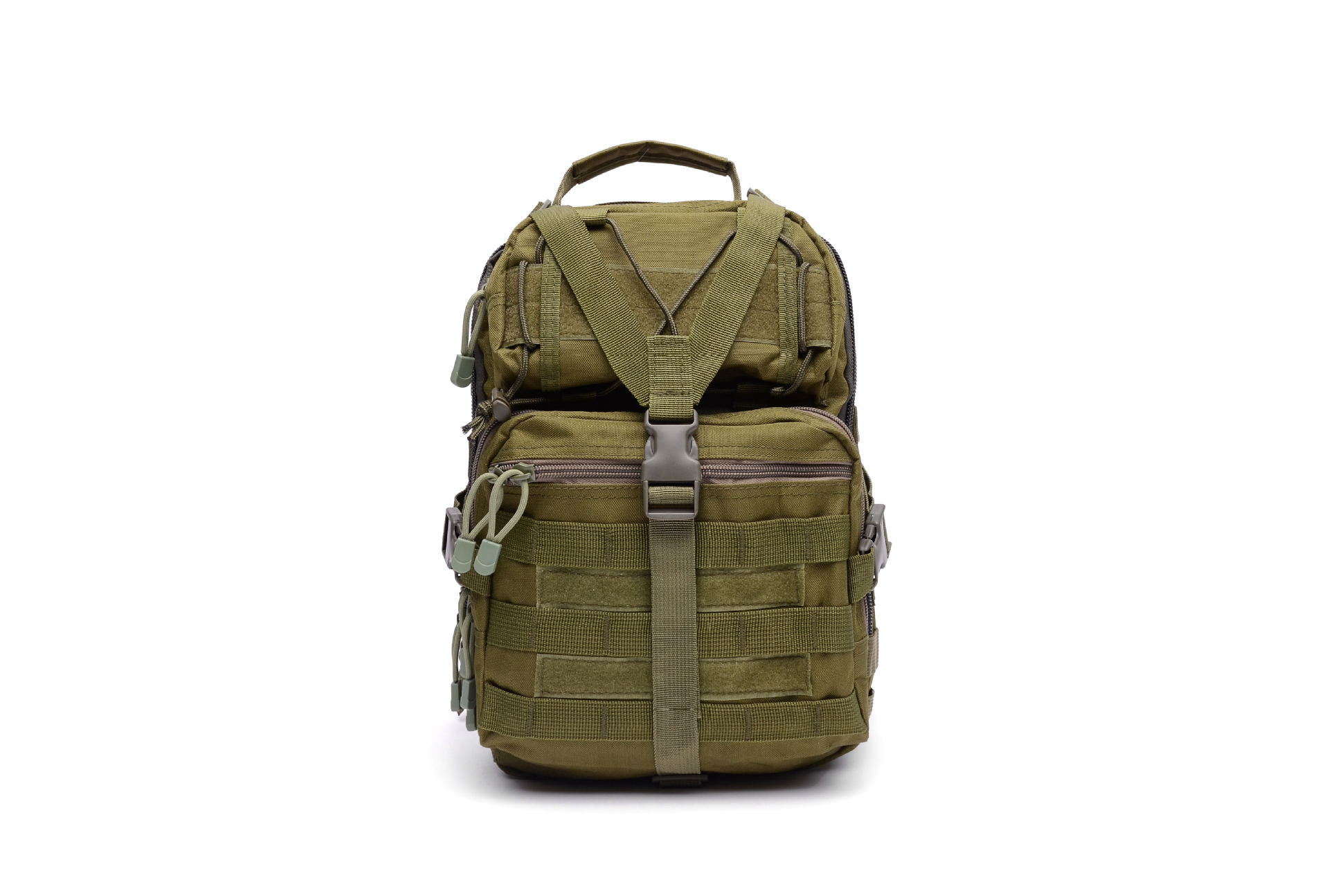 Bolsa de sillín impermeable Oxford tela camuflaje fotografía crossbody bolsa al aire libre hombro táctico bolsa de pecho grande senderismo escalada bolsa
