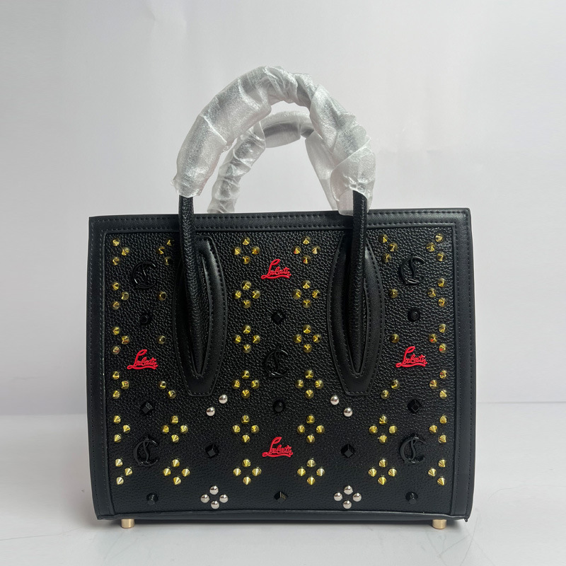 跨境包包女时尚铆钉cl大容量手提包日常通勤单肩斜挎包托特包bags|undefined