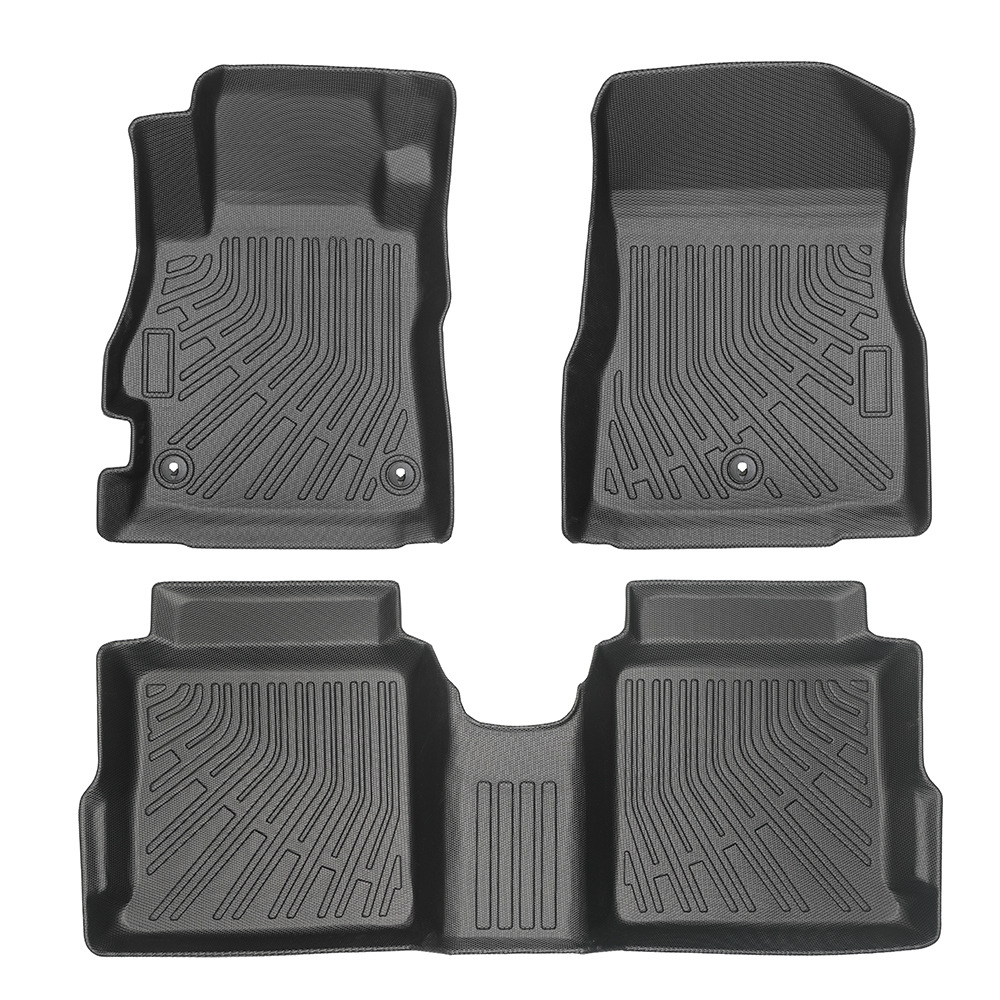 Para Nissan Verssa 2020 - 2025 TPE Foot Pads 3D All Weather Material Backpack Pad