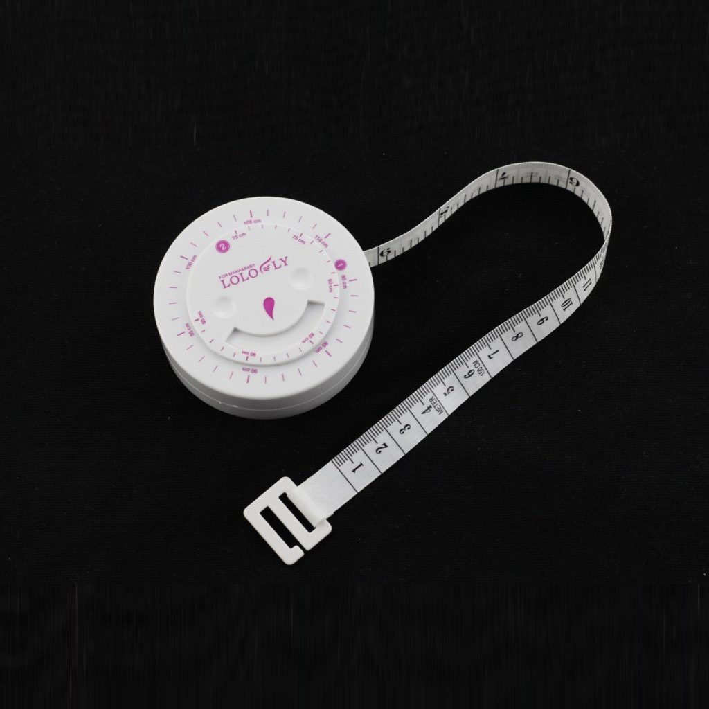 精品推荐余姚厂家直供胸围尺胸罩尺bmi健康尺便携式可爱卡通尺