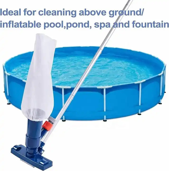 Factory wholesale swimming pool accessories underwater cleaning brush swimming pool vacuum jet cleaning suit Factory wholesale swimming pool accessories underwater cleaning brush swimming pool vacuum jet cleaning suit
