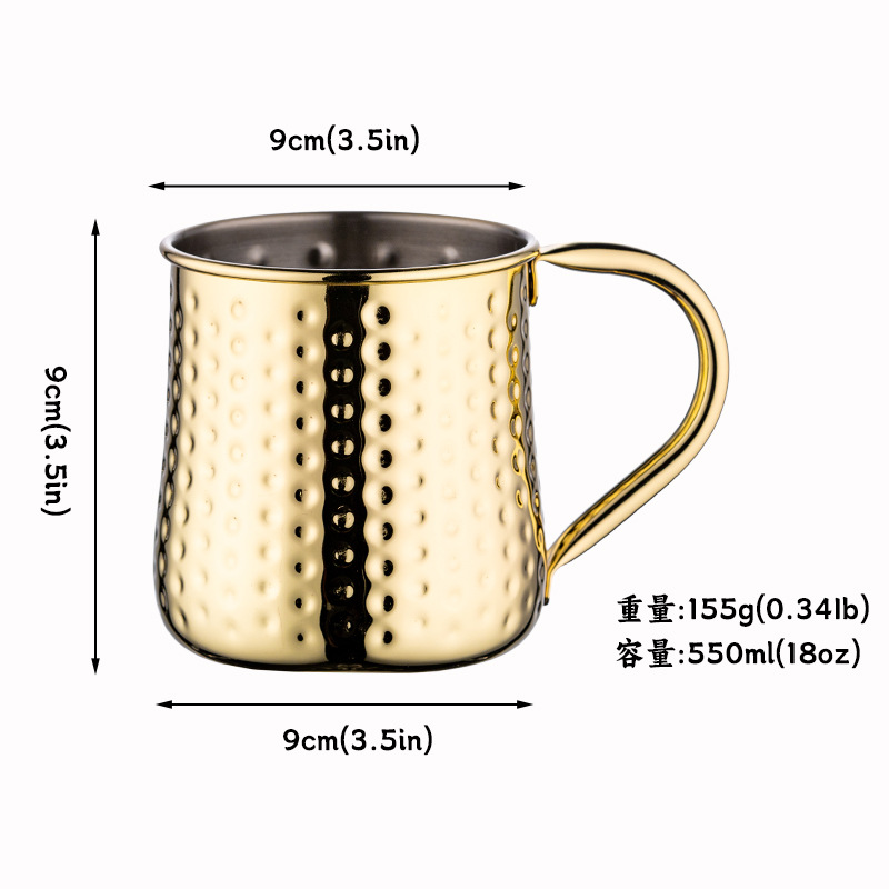 Hammer Point Copper Cup Moscou Mule Copper Cop