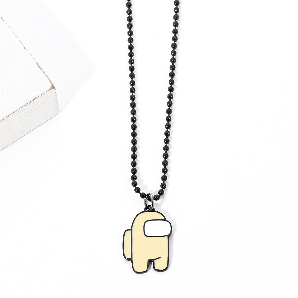 Transfronterizo nuevo al por mayor entre nosotros juego periférico collar espacio Hombre Lobo matando collar en stock