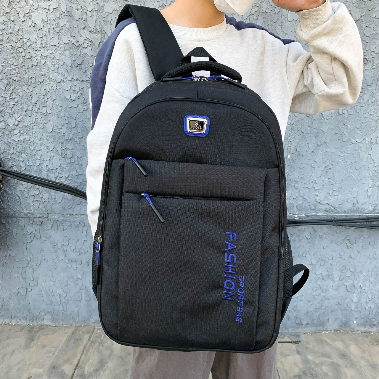 Multifunctional computer backpack business sports middle school student leisure trendy cool travel large capacity backpack