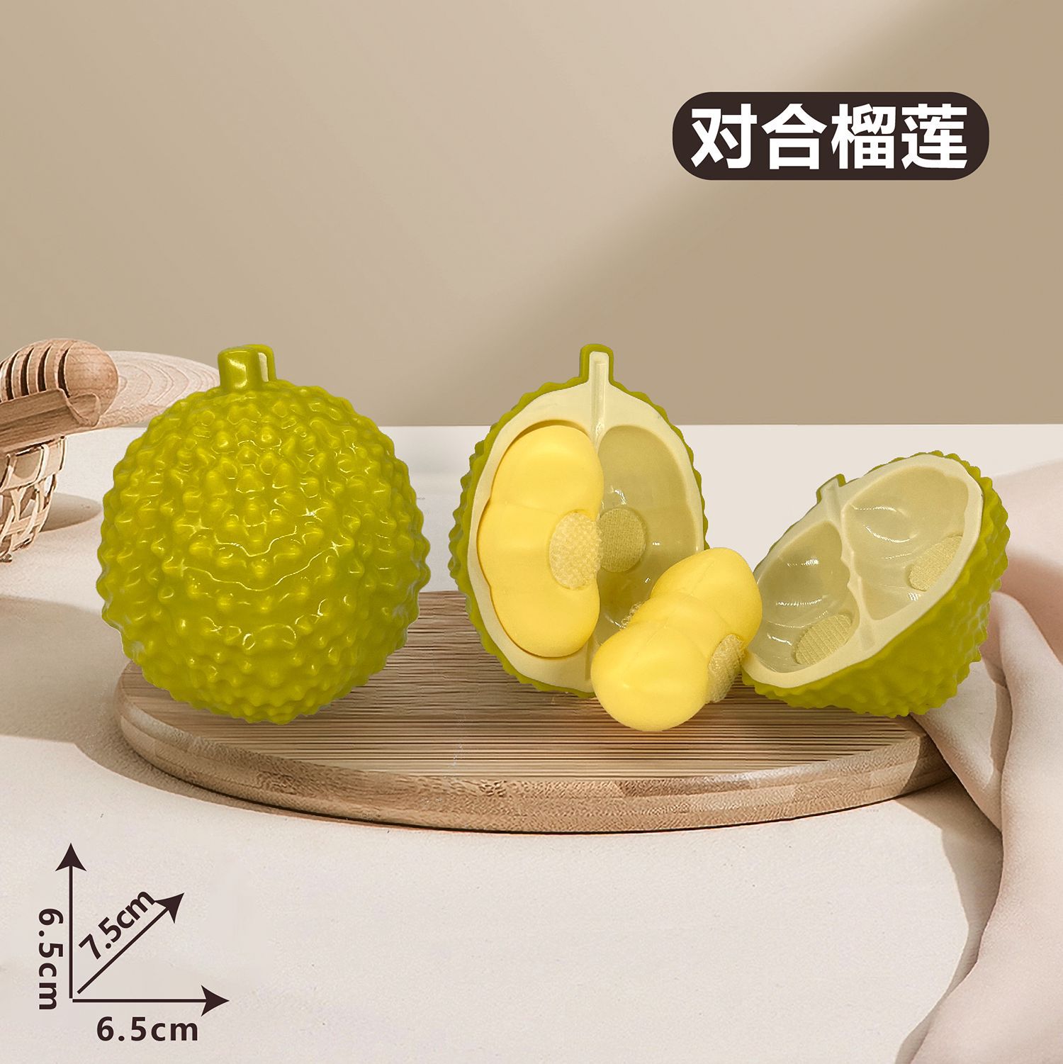 Frutas y verduras a granel que se pueden pelar y cortar, juego de simulación de durian, juego de accesorios de juguete de comida rápida para cortar frutas y verduras para niños