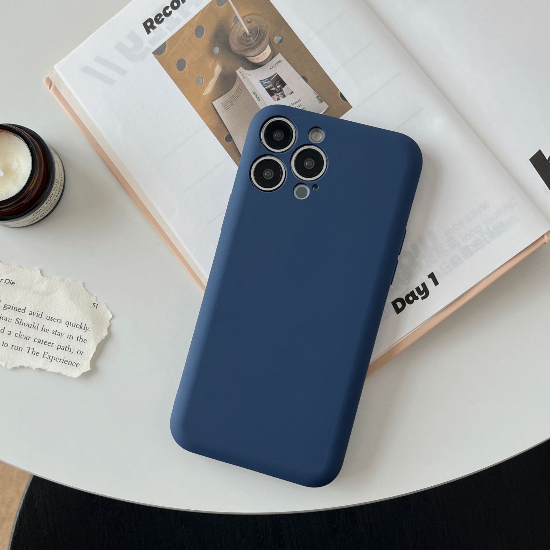 Nuevo tipo aplicable iPhone 16 funda para teléfono móvil jabón líquido TPU color sólido Apple 15promax funda protectora todo incluido