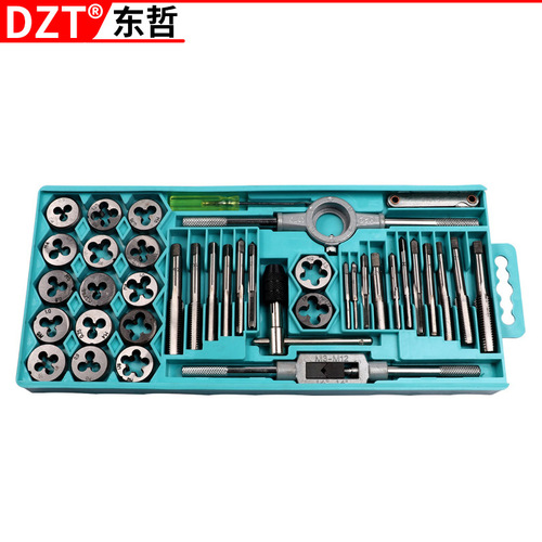 Tap and die set hand tap wrench wrench metric tap 12/20/40PC hardware tool set