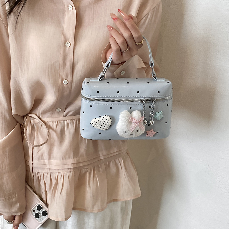 Caricatura lindo conejo bebé bolso de mano, bolso de caja de amor, bolso transfronterizo nuevo accesorios para niños
