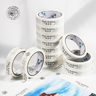 Rubens tattoo glue watercolor gouache sketch painting special art students painting water tape white paper tape