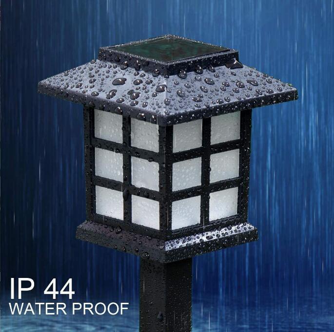 国境を越えた屋外led太陽エネルギー芝生小宮灯地挿灯小四方装飾景観灯防水灯