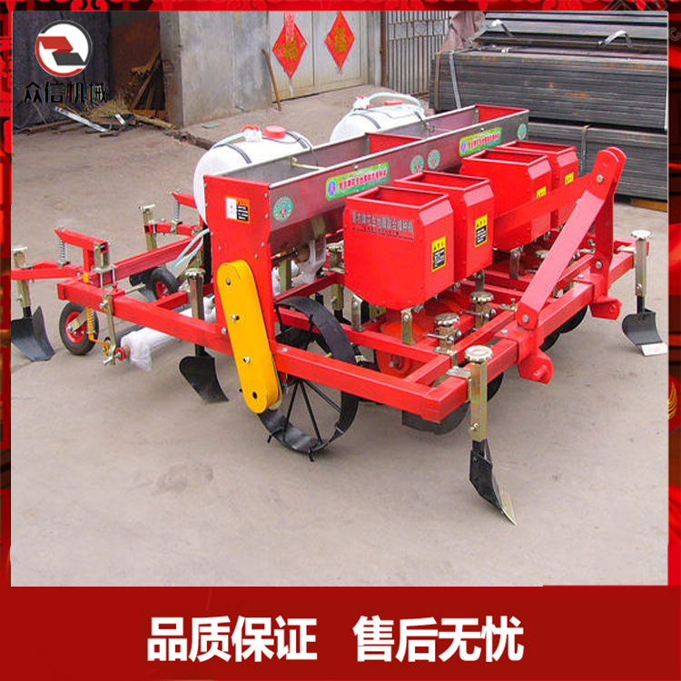 农用花生播种机两行 四行 六行 腹膜起垄种植机一体机