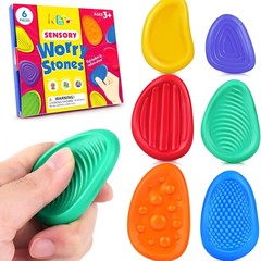 クロスボーダーFidget Toys感覚石质感ソフトフィット子供イライラ多动ストレス解消おもちゃ心配石