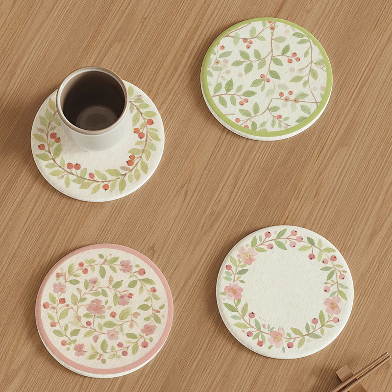 New Japanese-Style Hard Diatomaceous Earth Coaster Desktop Heat Insulation Mat Placemat Water-Absorbent Anti-Scalding Mat Wabi-Sabi Style Coffee Tea Coaster New Japanese-Style Hard Diatomaceous Earth Coaster Desktop Heat Insulation Mat Placemat Water-Absorbent Anti-Scalding Mat Wabi-Sabi Style Coffee Tea Coaster