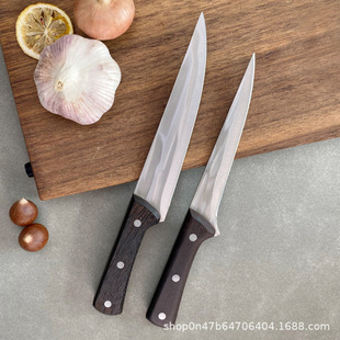 Zibo barbecue forging knife Longquan bone knife forging sharp pork knife cattle and sheep bone knife cutting cattle and sheep slaughter