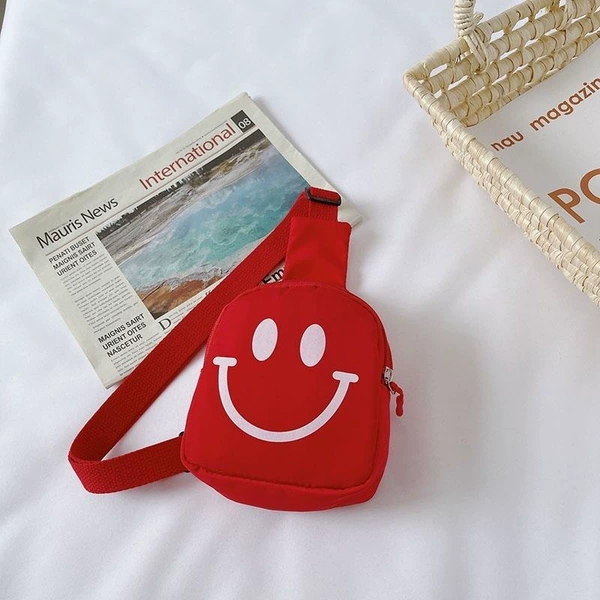 Red chest bag