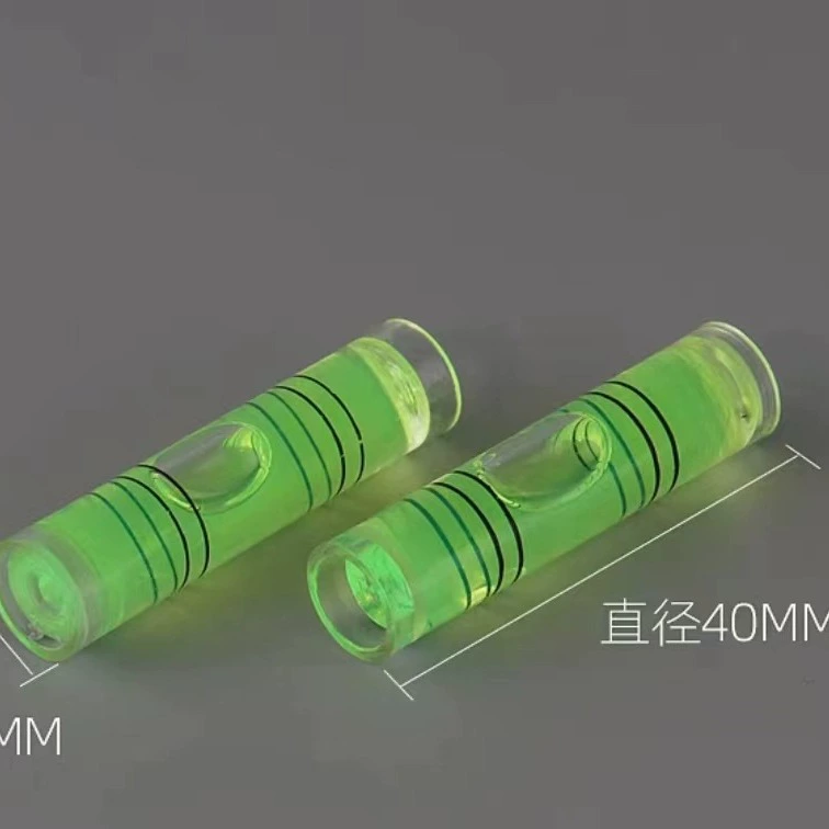 Цилиндрический уровень Прямоугольный уровень линейка зеленый уровень пузырьков высокой точности мини балансировочный линейка универсальный горизонтальный пузырь