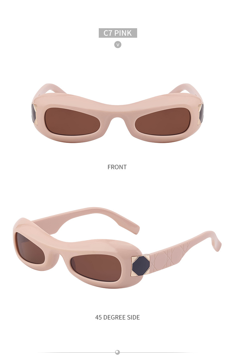 Cadre Ovale Mode Léopard Pc Plein Cadre Femmes De Lunettes De Soleil display picture 3