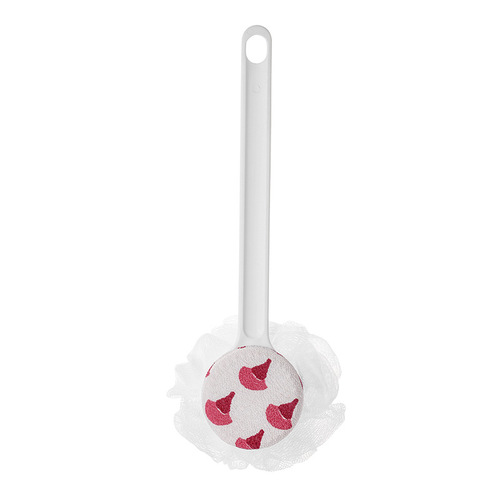 Long-handled Massage Shower Brush, Silicone Bath Brush with Handle, Bath Ball & Flower-Shaped Cleaning Brush—The Ultimate Exfoliating Tool for Removing Stubborn Residue