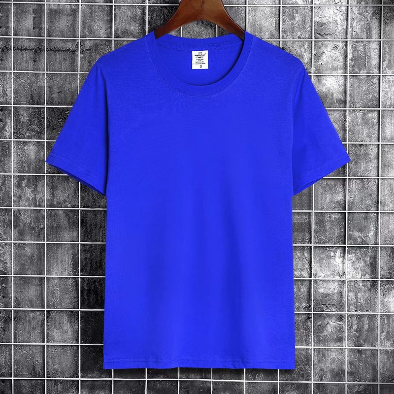 Camiseta de manga corta de los hombres camisa de fondo de color sólido ropa de clase de los hombres de moda ropa reservada marca de moda de verano blanco puro media manga