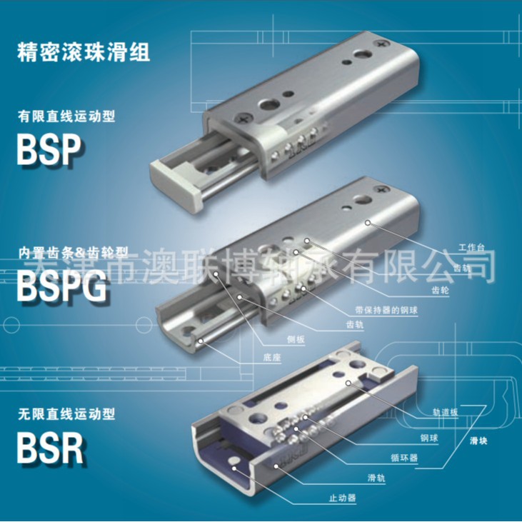 IKO精密滚珠滑组 BSR1250SL BSPG1540SL BSP1540SL BSP1045SL