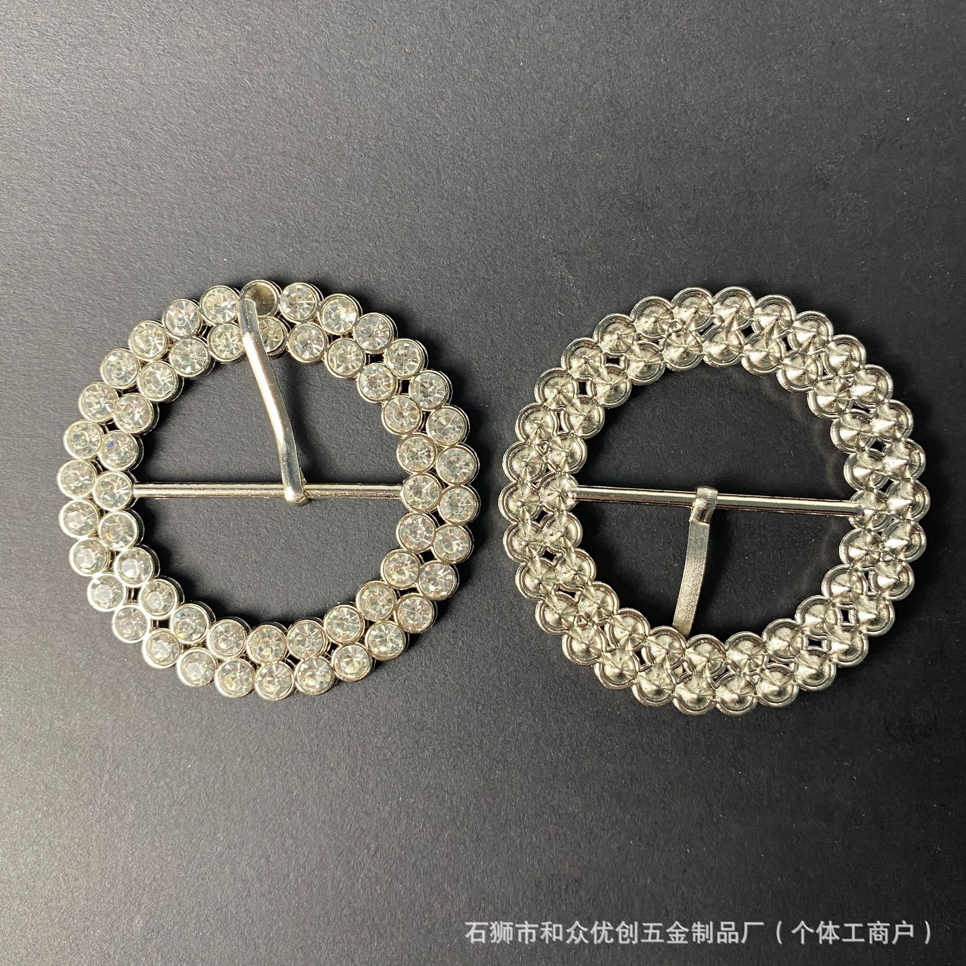 内径40mm4cm日字扣圆形皮带扣 调节扣 三档扣 工厂生产各种通用扣