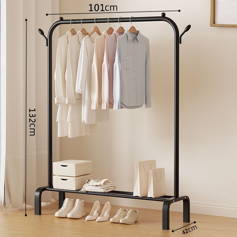 Percha de piso interior varilla de secado de balcón percha de ropa de dormitorio simple percha de ropa de una sola varilla percha de colcha percha de ropa