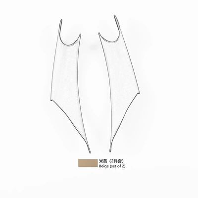Handle F30 Handle Quick Installation Version — Armrest, handle, handle - beige-two-piece-set