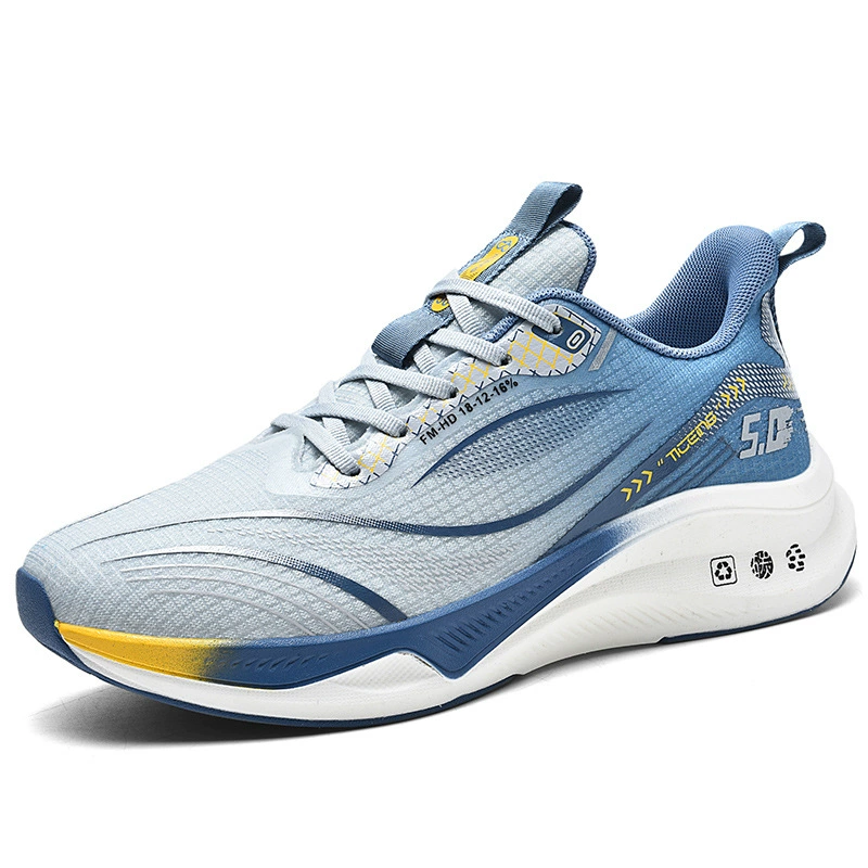 Легкие спортивные кроссовки для детей - ультратонкая сетка, углеродная пластина, плюс размер, от