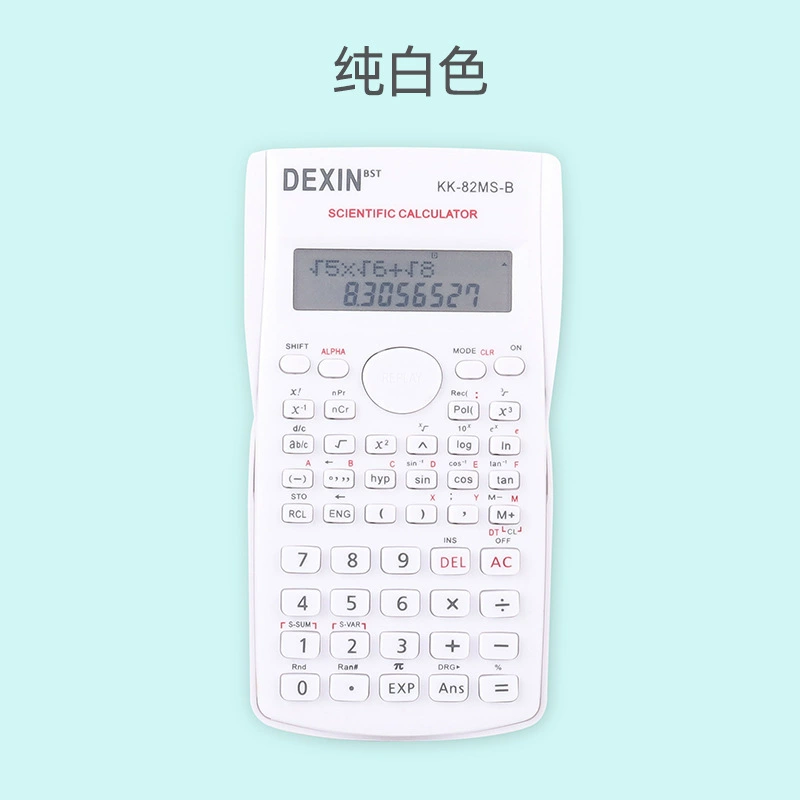 82MS Candy Color Calculator Student Multifunctional Function Computer Exam Portable Scientific Calculator Manufacturer