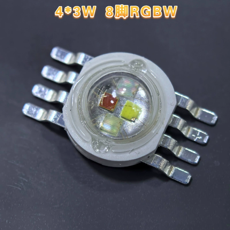 [3WRGB мощный LED диоды с несколькими выводами, к Red Green Blue RGB на алюминиевой основе, семикрасочная мощность]