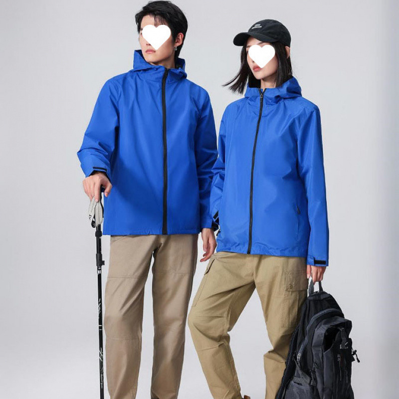 X1F Men's and Women's Solid Color Jackets, Customizable Logo Outdoor Windbreakers, Advertising Shirts, Workwear, Team Uniforms with Printed Text X1F Men's and Women's Solid Color Jackets, Customizable Logo Outdoor Windbreakers, Advertising Shirts, Workwear, Team Uniforms with Printed Text
