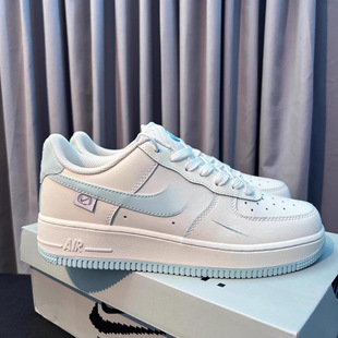 New Women's Shoes Air Force One Ins Women's Af1 Fashion Versatile Low-Top Sneakers Men's Sports Casual Shoes White Shoes
