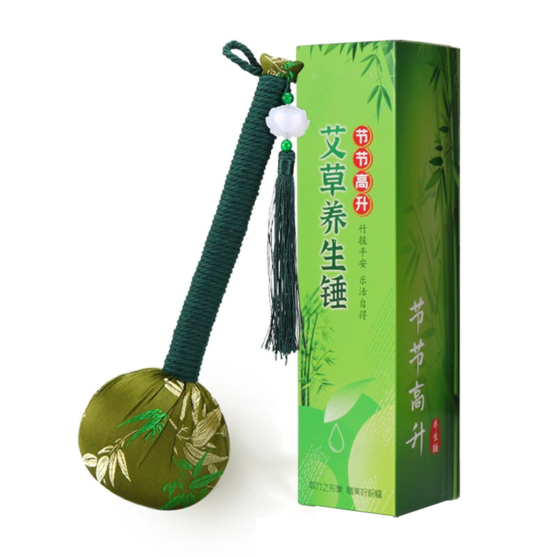 Martillo de Artemisa para el Día del Maestro, Martillo de Masaje de Seda Satinada para el Cuidado de la Salud, Regalo de Alta Gama para Padres