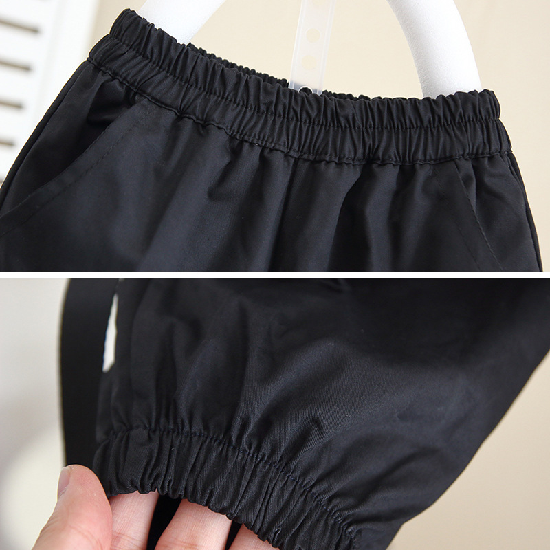 5967 Traje para niños Chaleco coreano de otoño de tres piezas 2025 nuevo bebé primavera y otoño camisa de manga larga marea