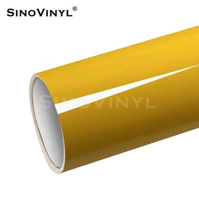 Car Color Change Film, Bright: Automotive Film - 15228-m-bright-yellow