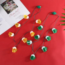 批发发光项链节日礼物 发光项链闪光地摊货源创意简约发光玩具